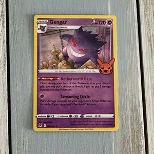 NEW!  Pokémon Gengar Holo Trick or Trade Halloween Trading Card 066/196 2023